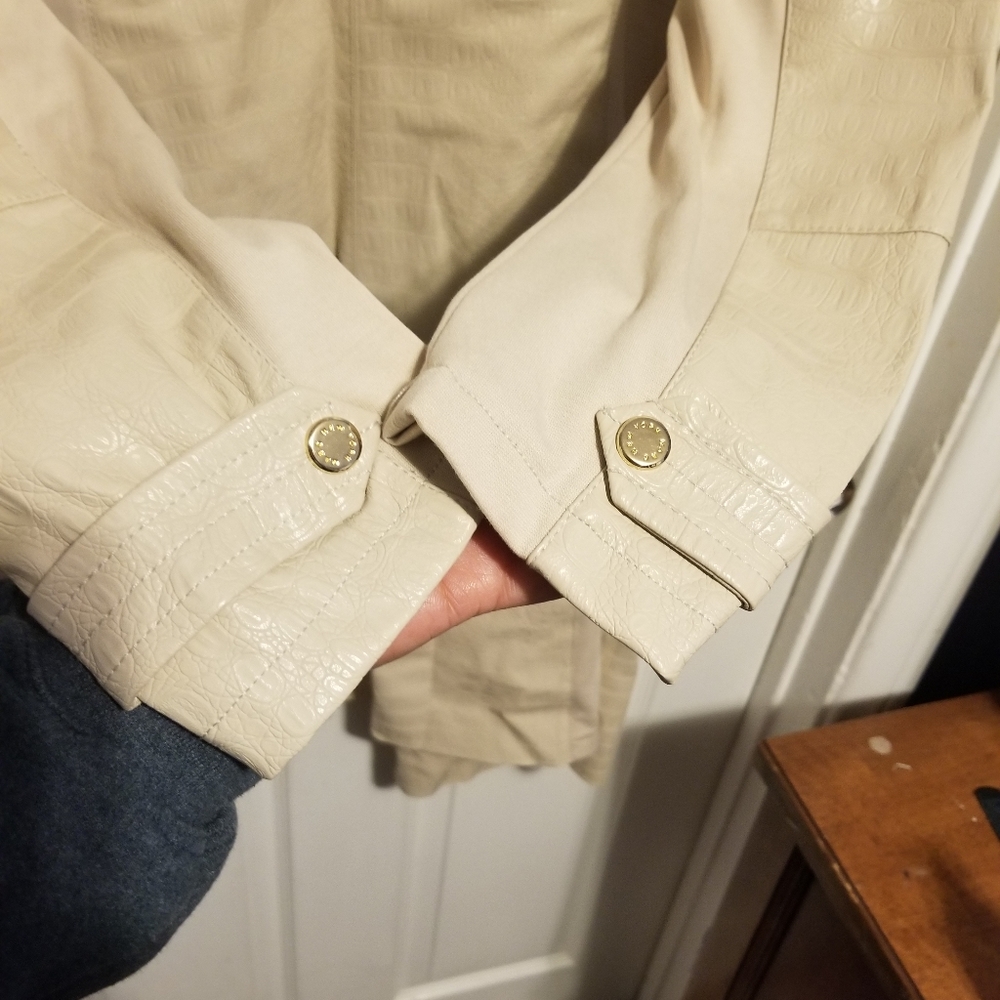 Marc New York  Andrew Marc Coast Beige Sz M - Picture 10 of 12